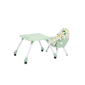 Comedor para Bebé color Verde, 2 En 1 Tipo Escritorio HN-558